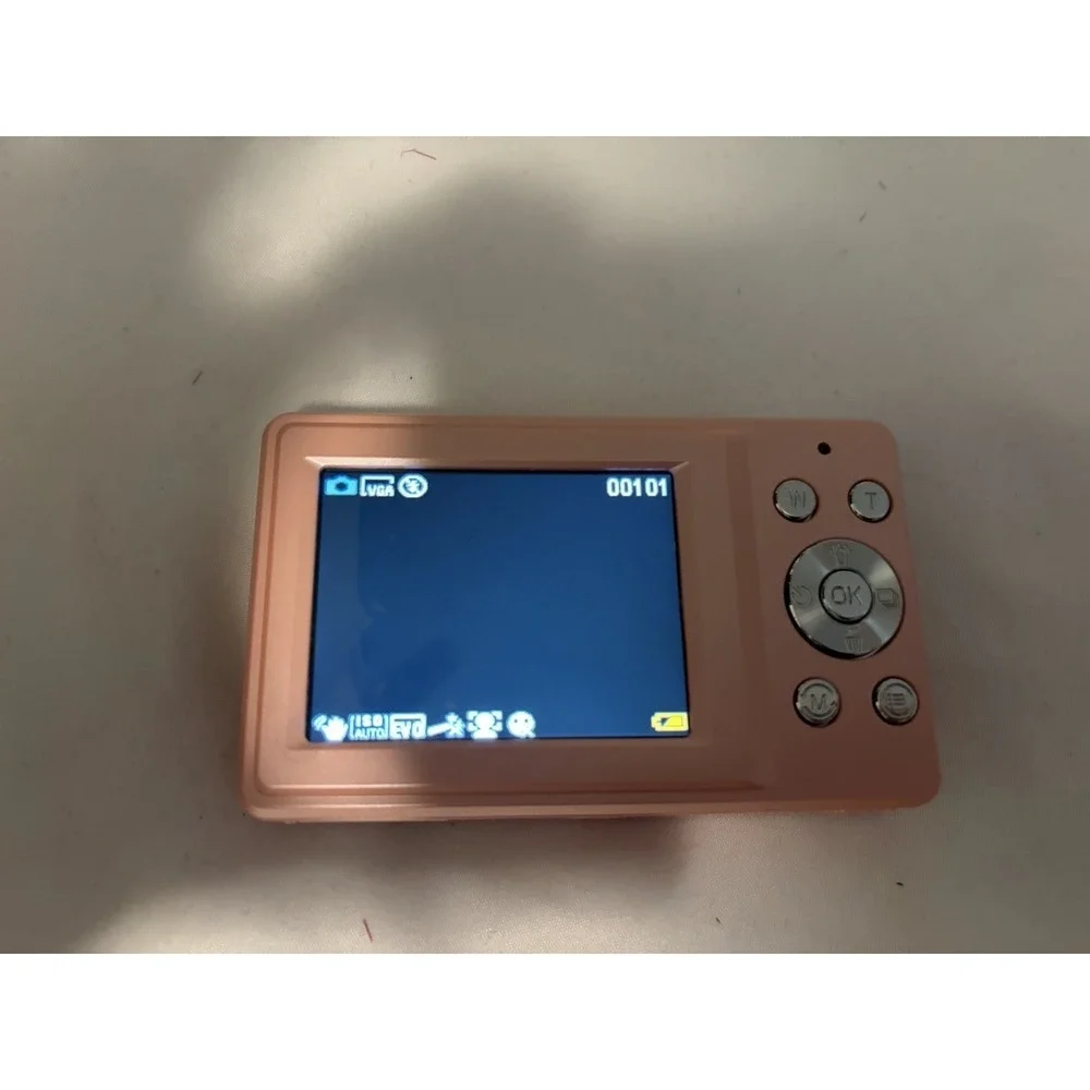 Vivitar Digital Camera VEC S124 Rose Gold Point & Shoot Y2K Aesthetic OS